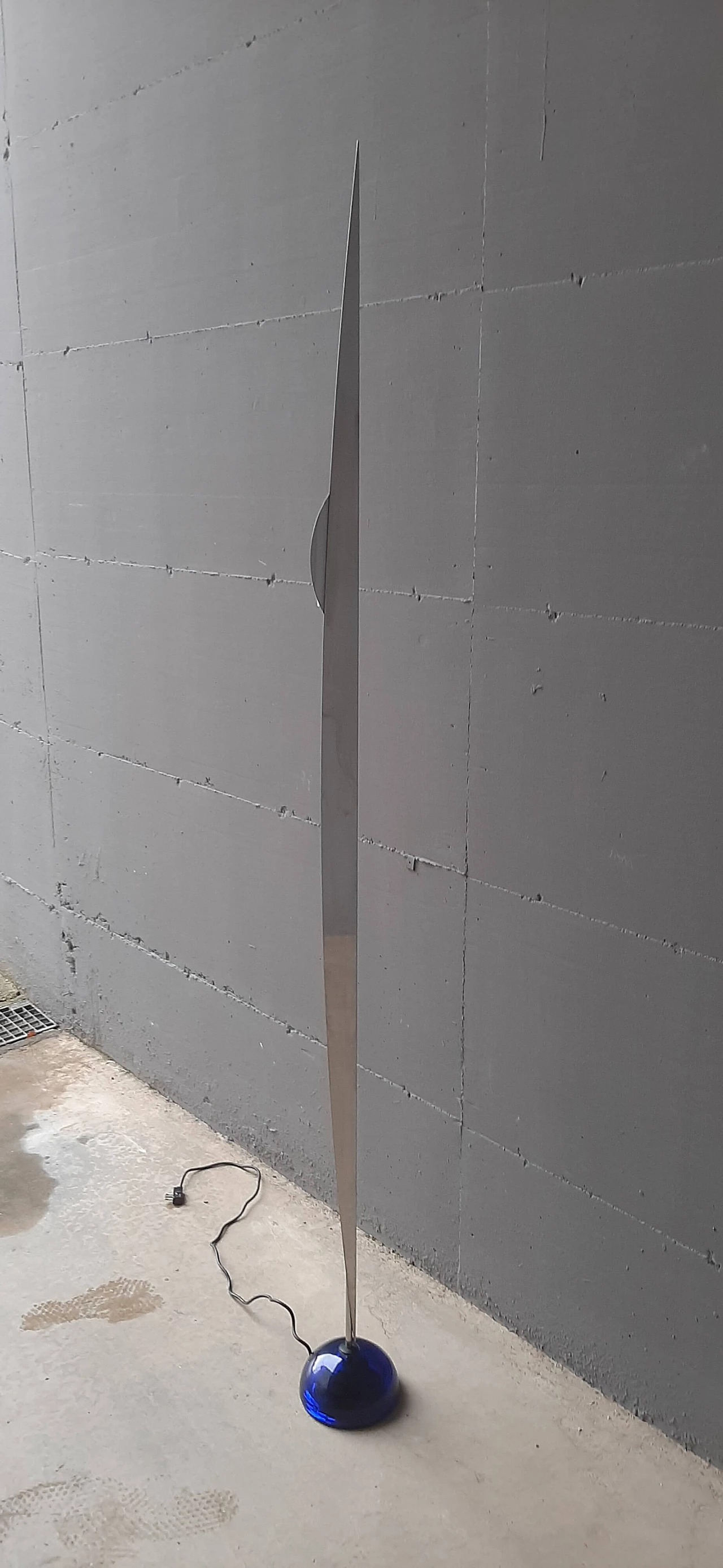 Flamme halogen floor lamp by Gilles Derain for Lumen Center, 1986 6