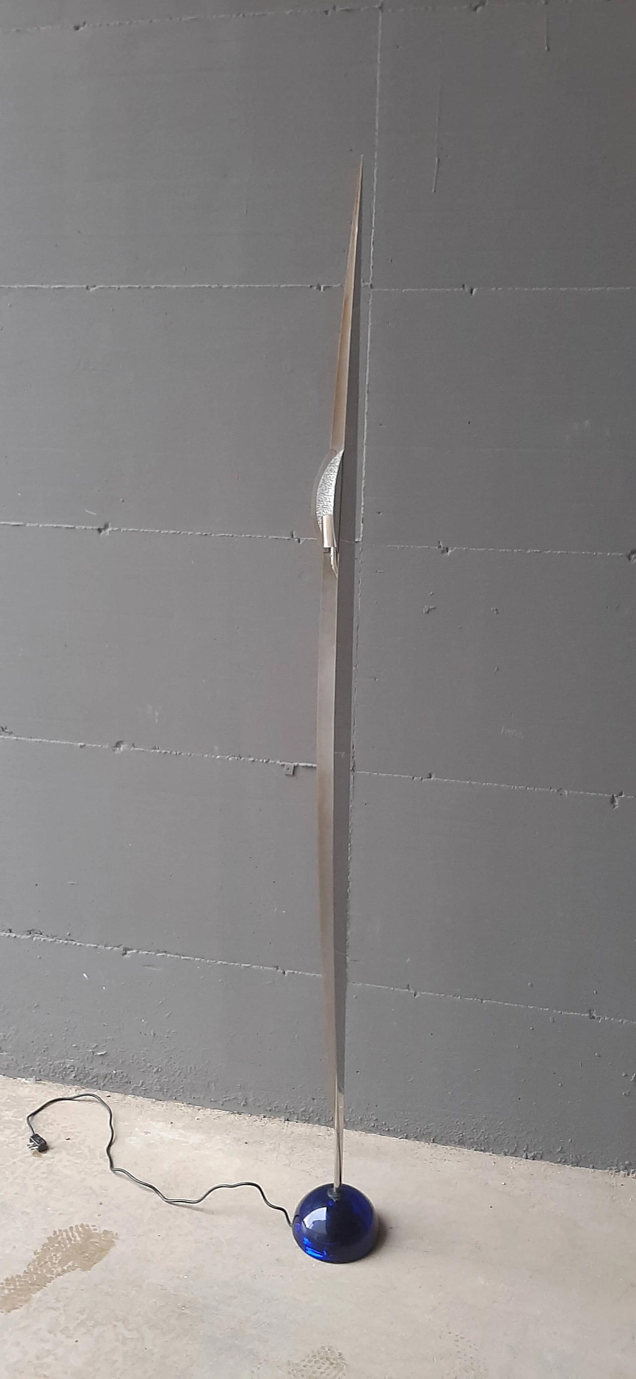 Flamme halogen floor lamp by Gilles Derain for Lumen Center, 1986 7