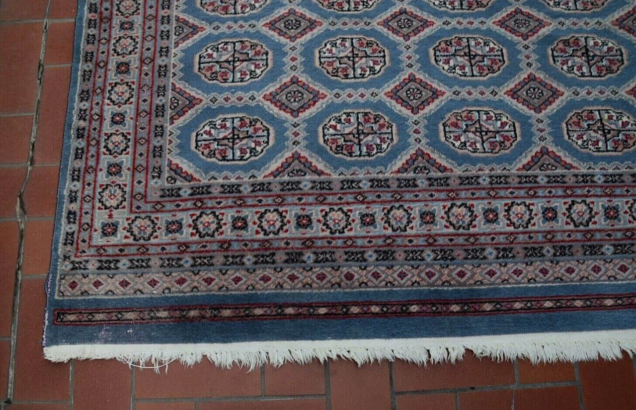 Bukhara carpet with gul pattern, 1970s 2
