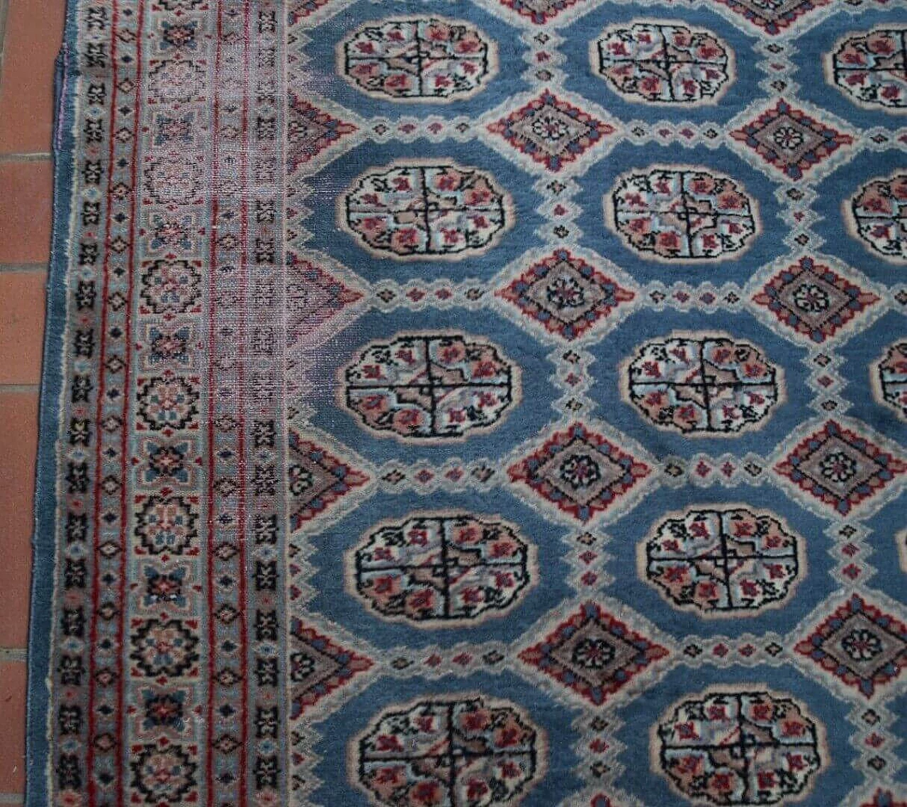 Bukhara carpet with gul pattern, 1970s 5