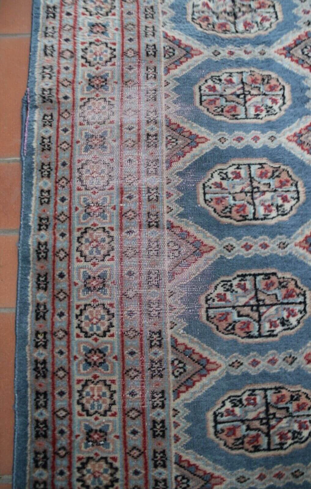 Bukhara carpet with gul pattern, 1970s 7