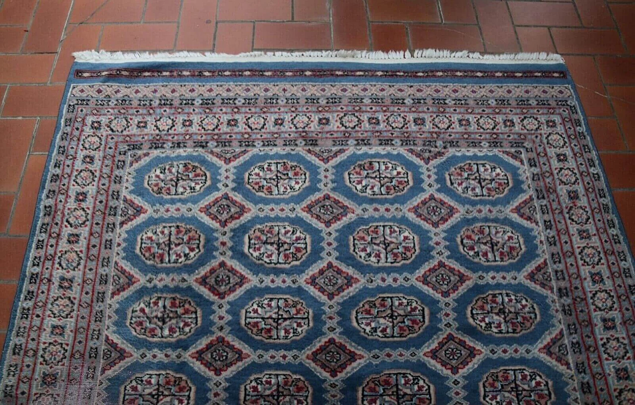 Bukhara carpet with gul pattern, 1970s 8