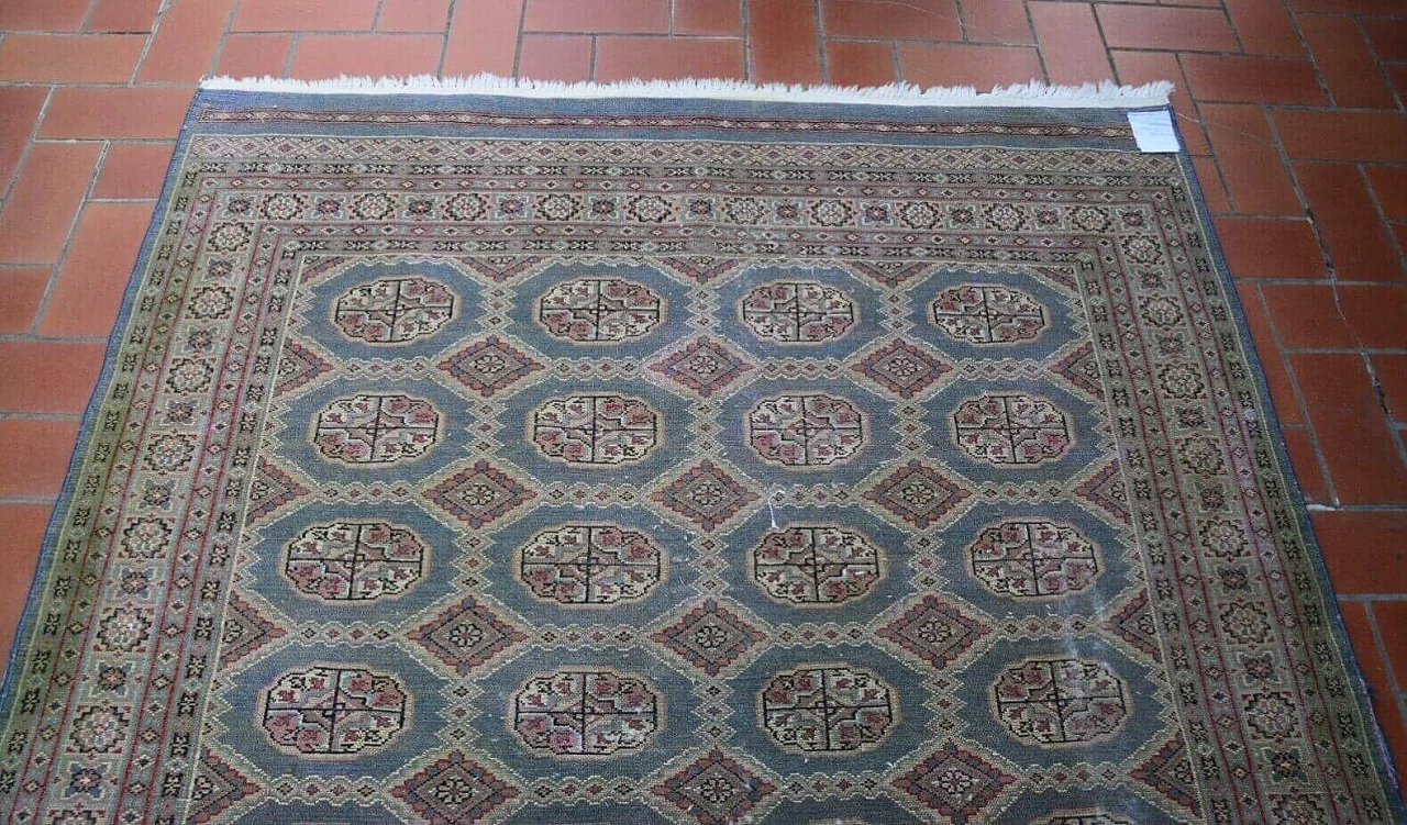 Bukhara carpet with gul pattern, 1970s 14
