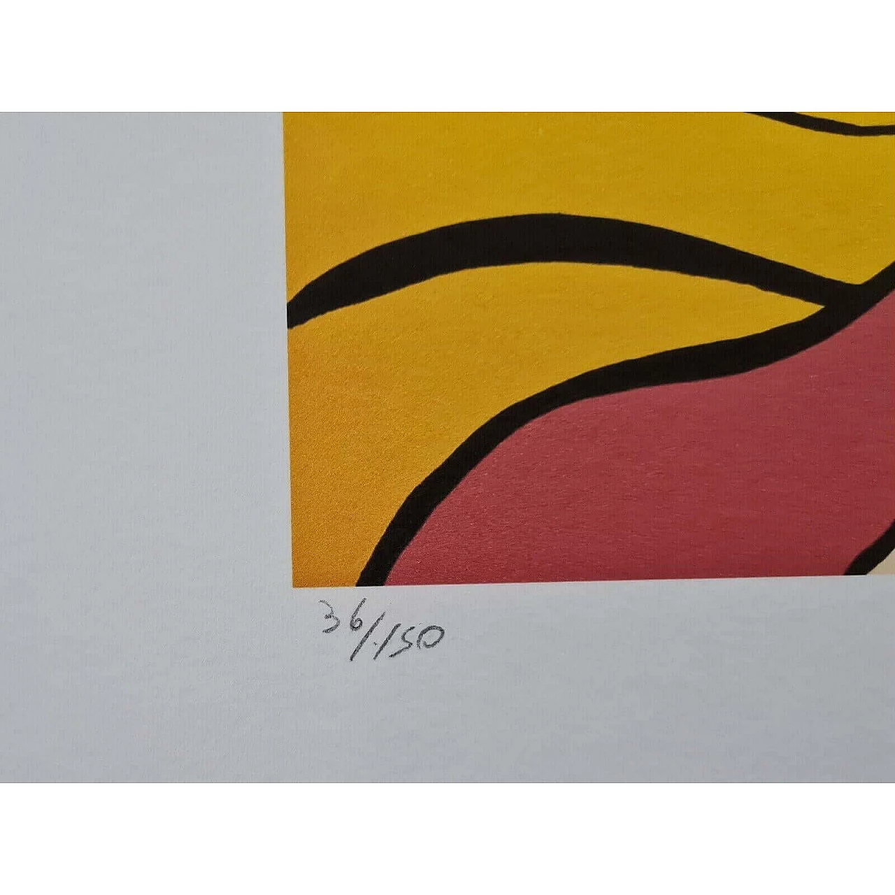 Roy Lichtenstein, Crying, litografia, anni '80 3