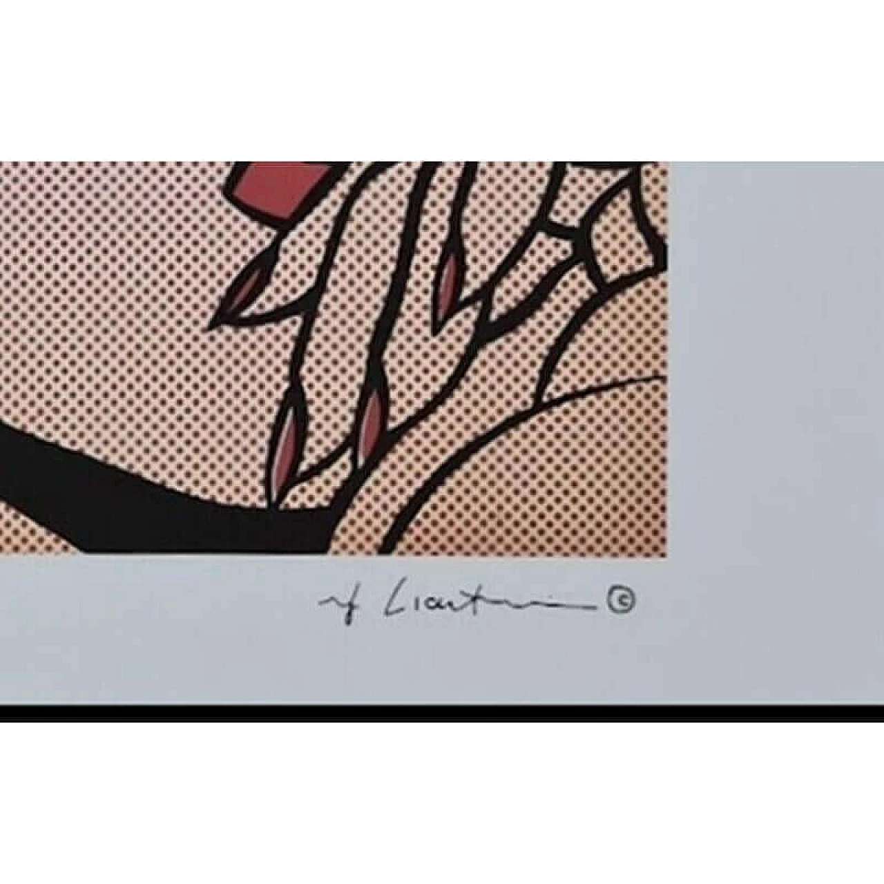 Roy Lichtenstein, Crying, litografia, anni '80 8