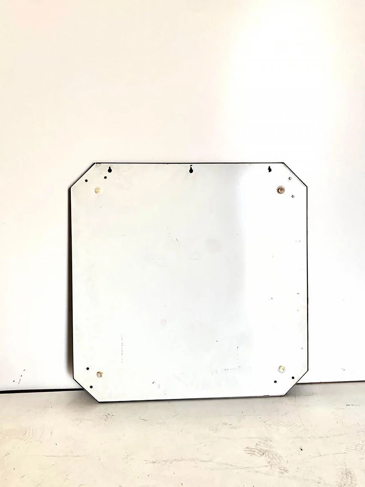 Steel mirror by Valenti, 70s 5