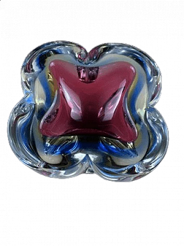 Submerged Murano glass ashtray, 1975