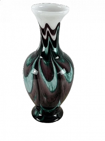 Opaline glass vase, 1970s