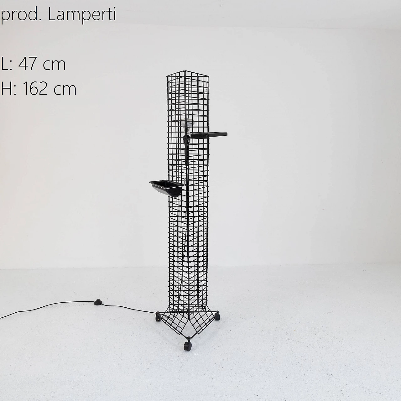 Multifunctional floor lamp by Lamperti, 1970s 2