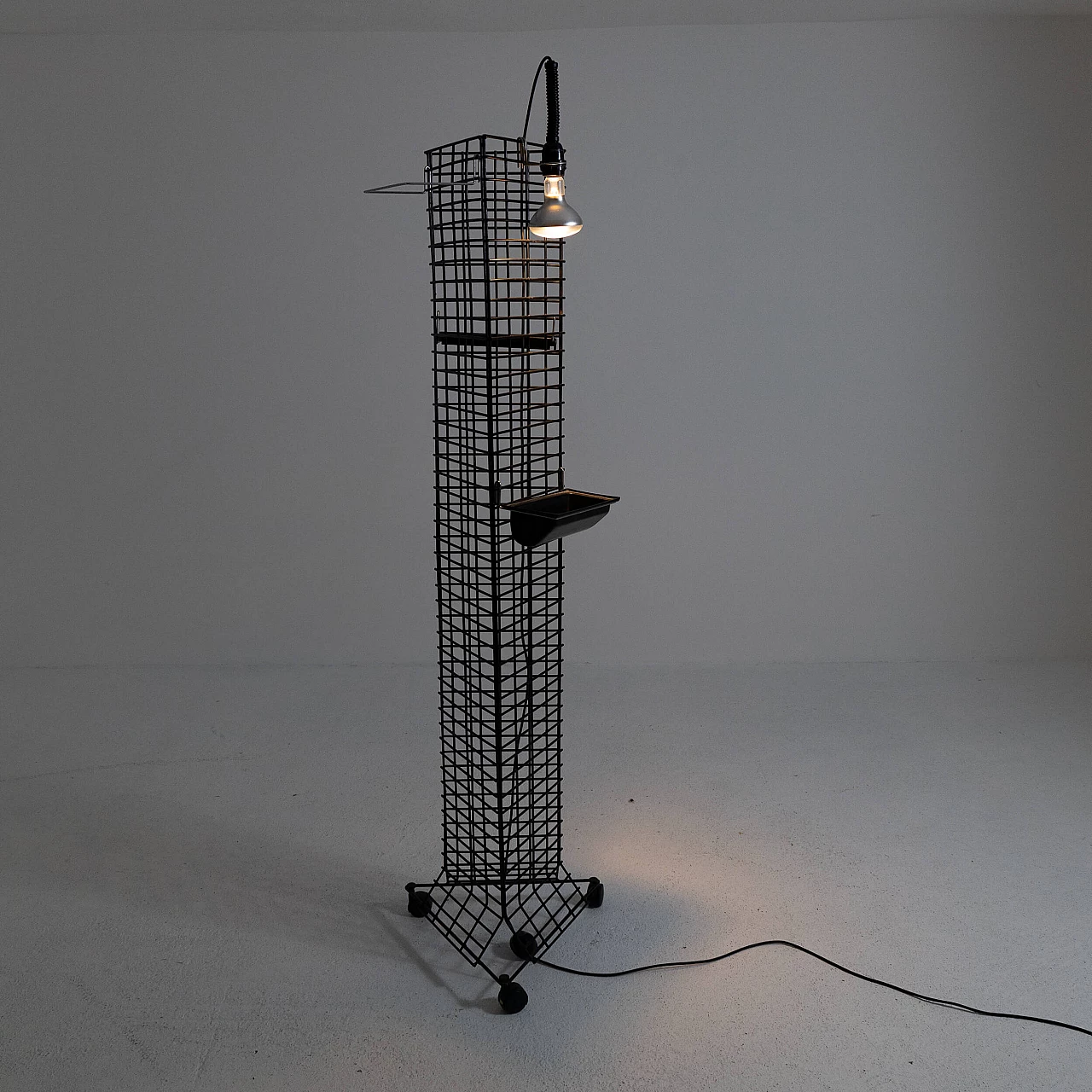 Multifunctional floor lamp by Lamperti, 1970s 11