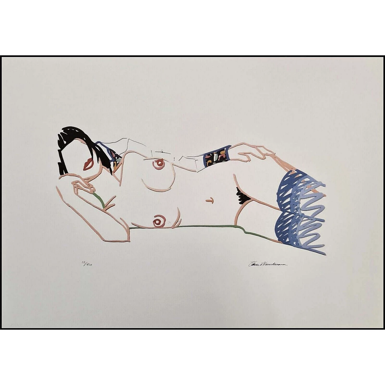 After Tom Wesselmann, Monica, silkscreen, 1990s 12