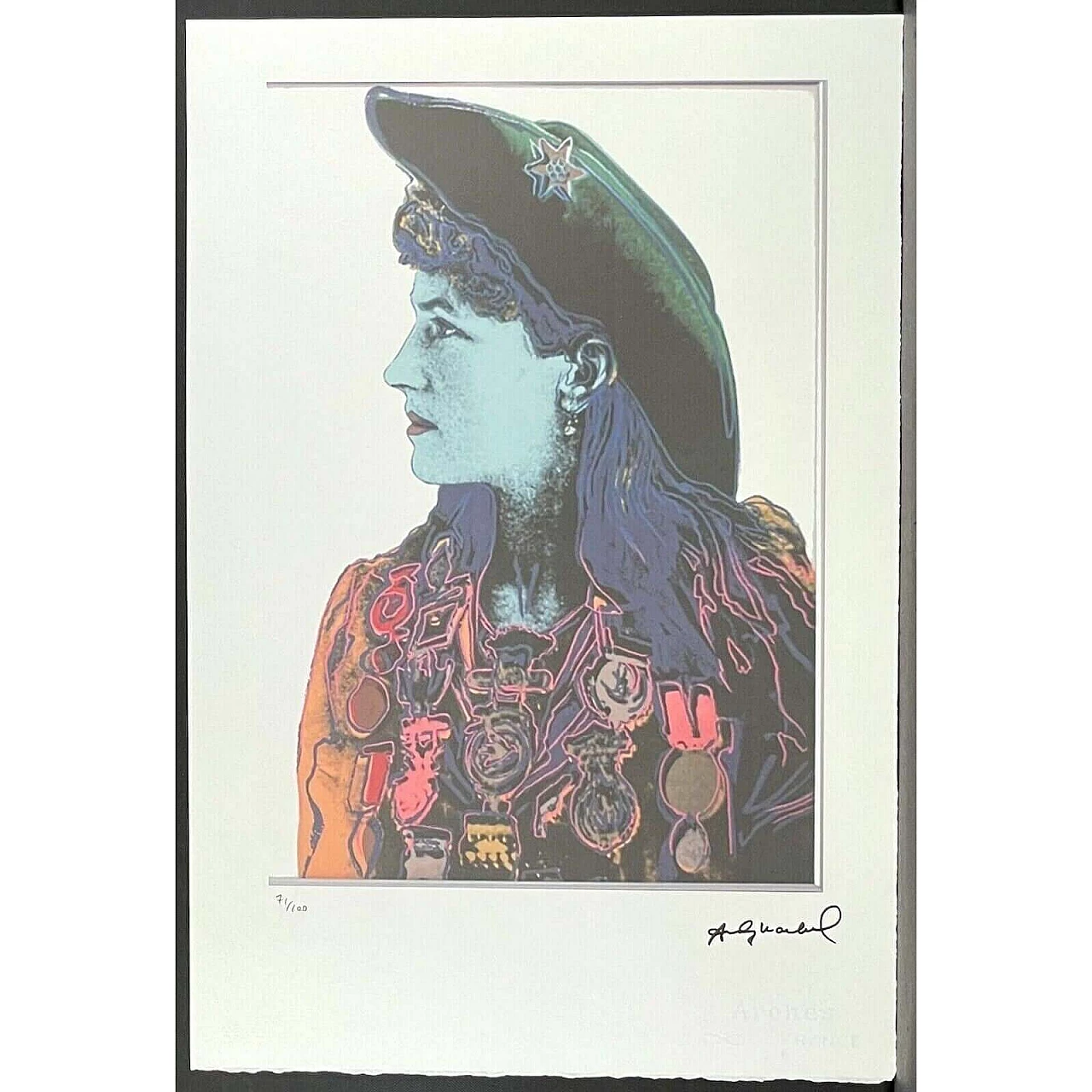 After Andy Warhol, Annie Oakley, lithograph, 1980s 7