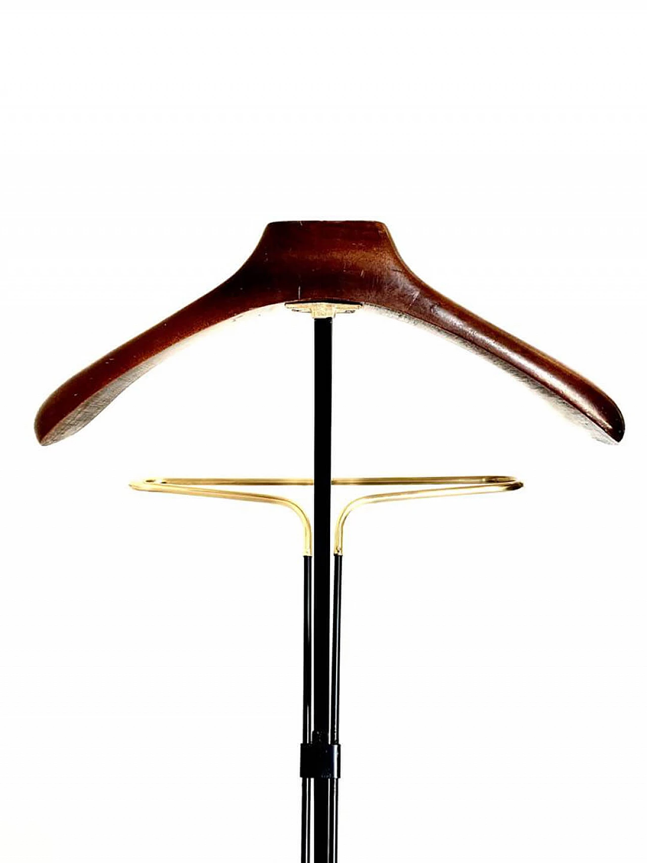 Valet in iron, brass and beech by Fratelli Reguitti, 1950s 14
