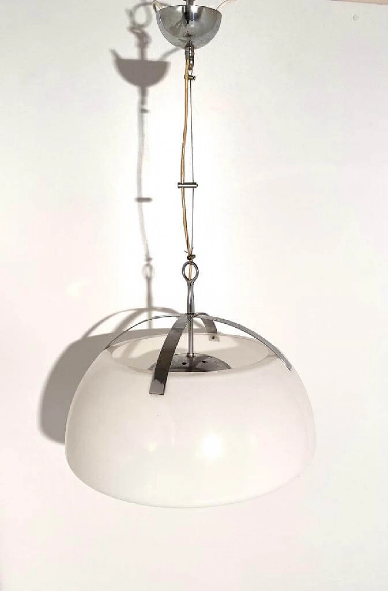 Omega chandelier by Vico Magistretti for Artemide, 1960s 3