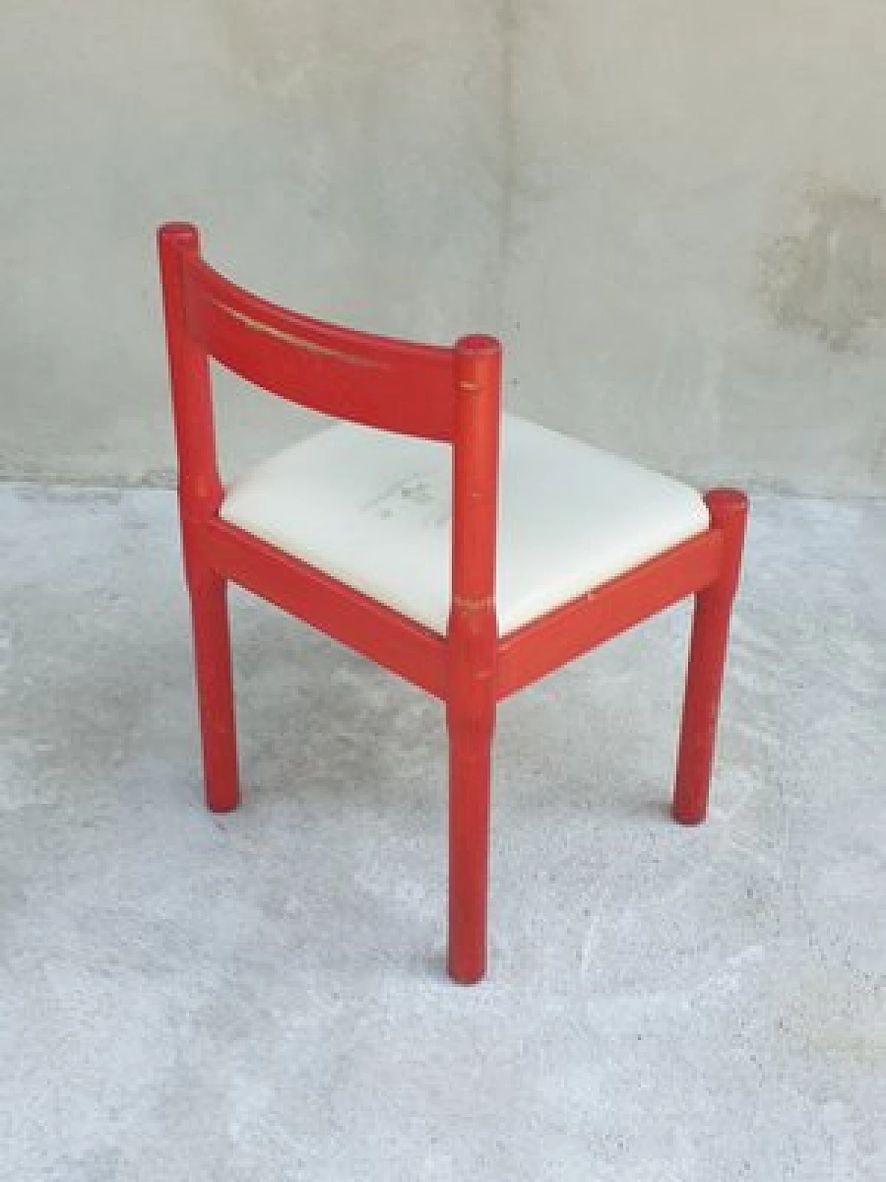 4 Carimate chairs by Vico Magistretti for Cassina, 1960s 4
