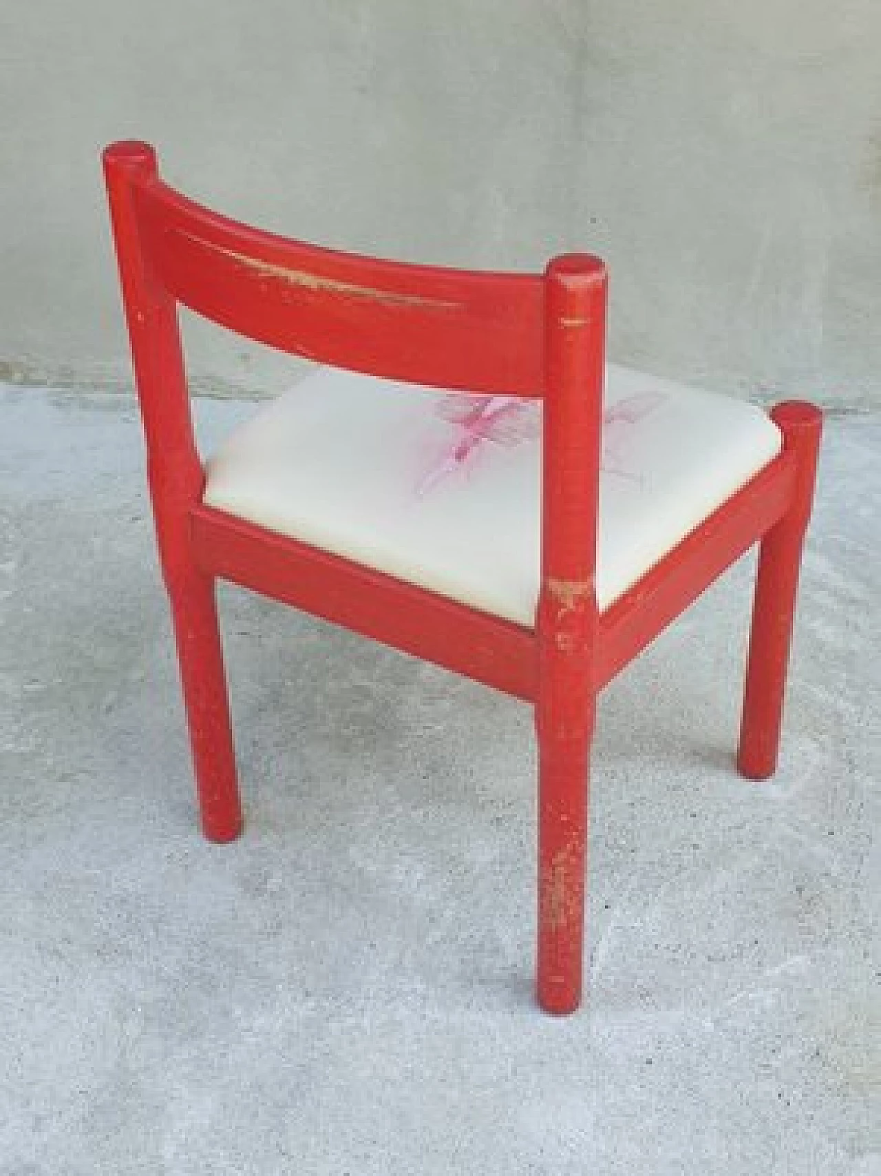 4 Carimate chairs by Vico Magistretti for Cassina, 1960s 7