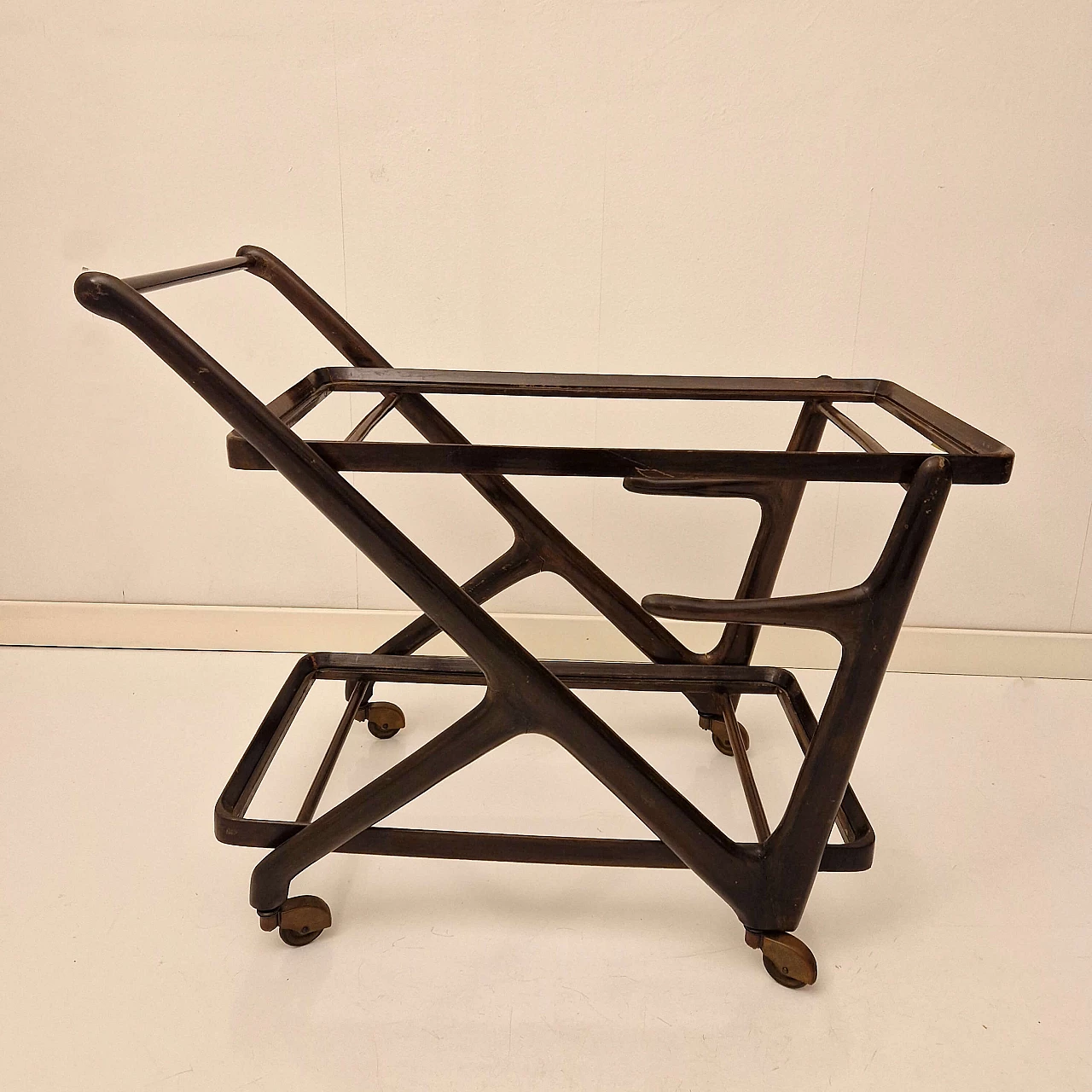 Bar cart attributed to Cesare Lacca for Cassina, 1950s 1