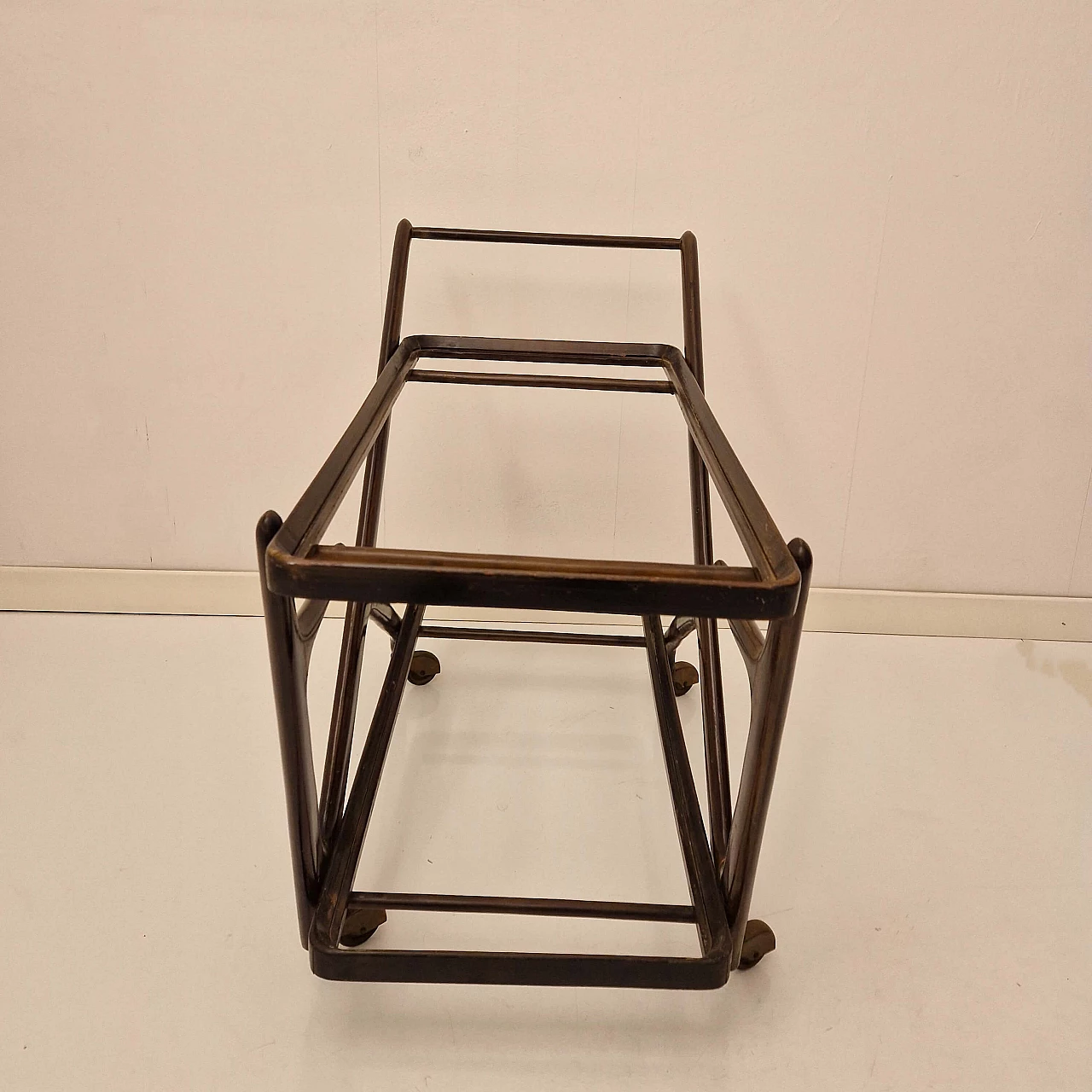 Bar cart attributed to Cesare Lacca for Cassina, 1950s 3