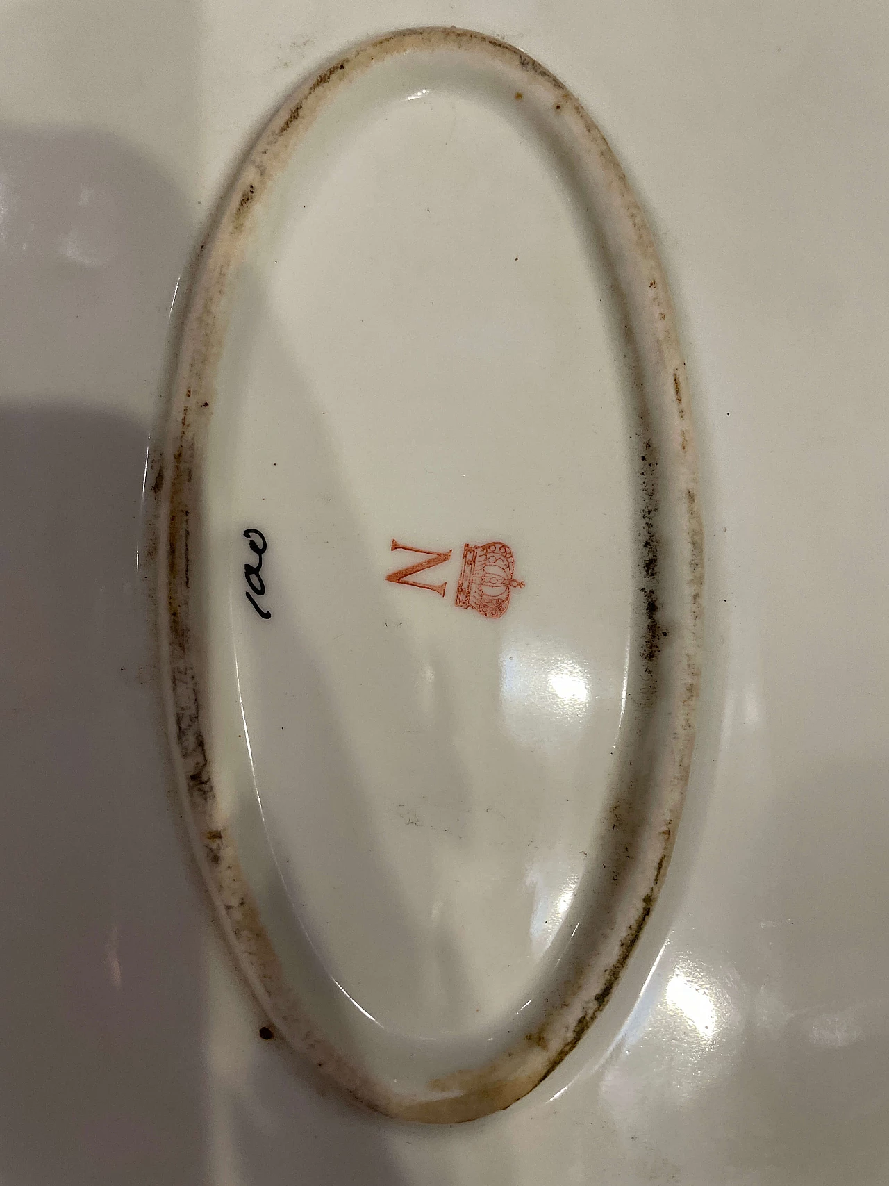 Coppia di piatti con ritratto di Napoleone in porcellana di KPM 7