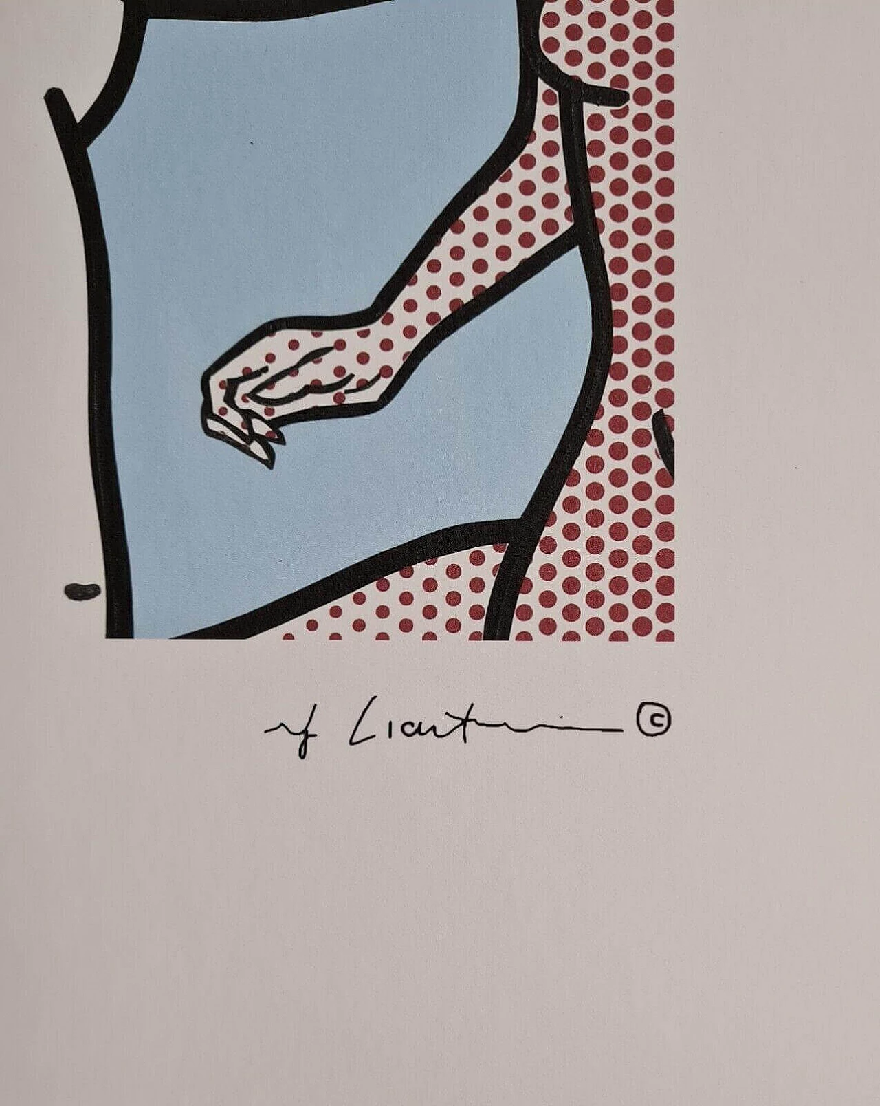 Roy Lichtenstein, Volleyball, lithography, 1980s 2
