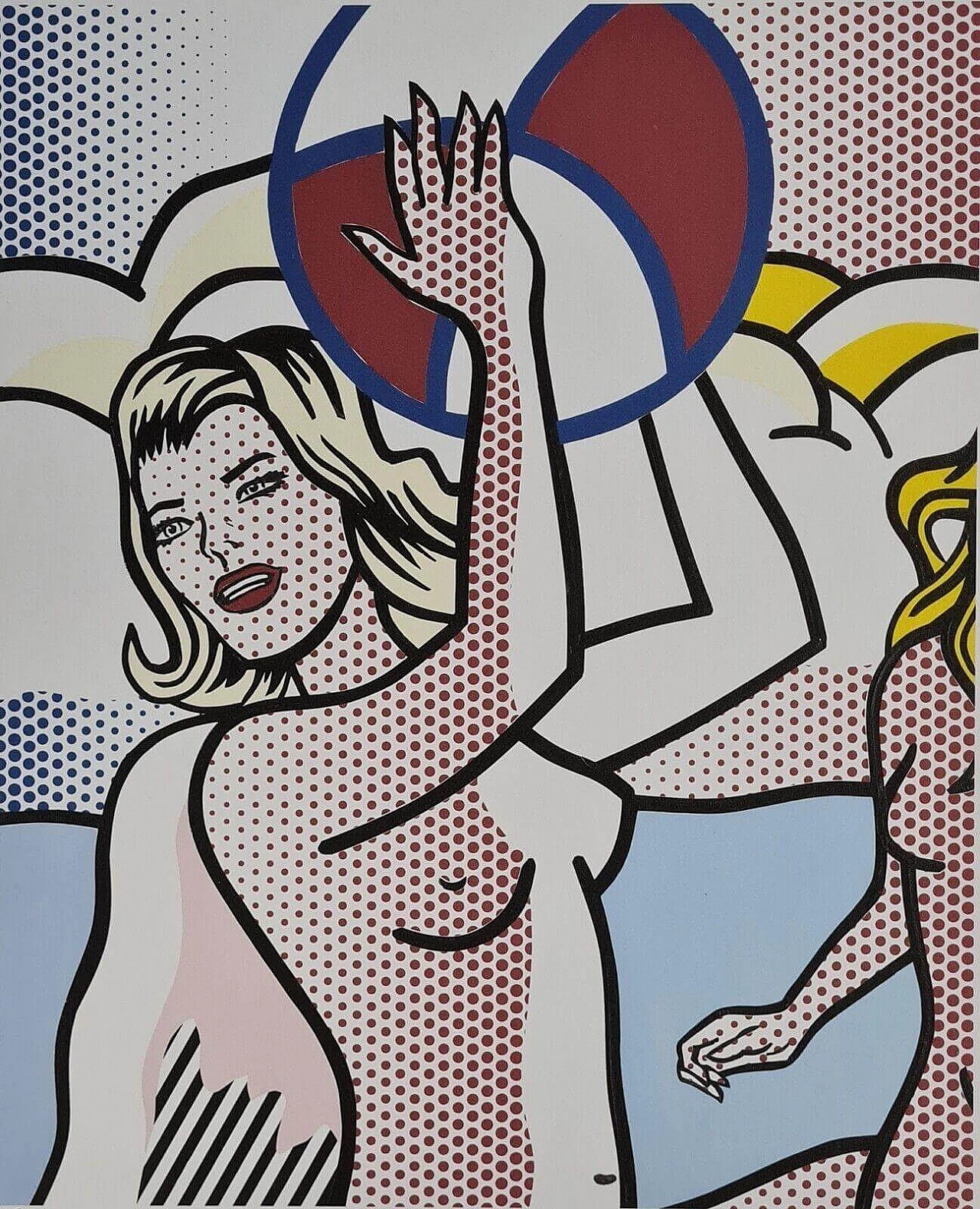 Roy Lichtenstein, Volleyball, lithography, 1980s 13