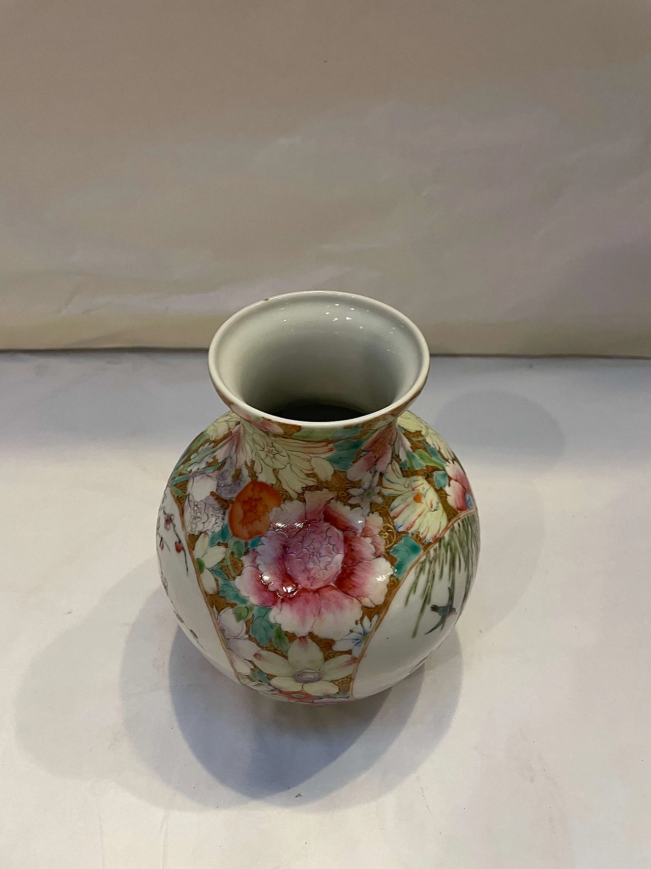 Qianlong glazed ceramic vase, 1770 5