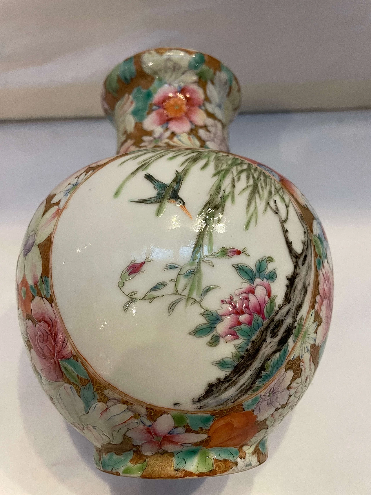 Qianlong glazed ceramic vase, 1770 6