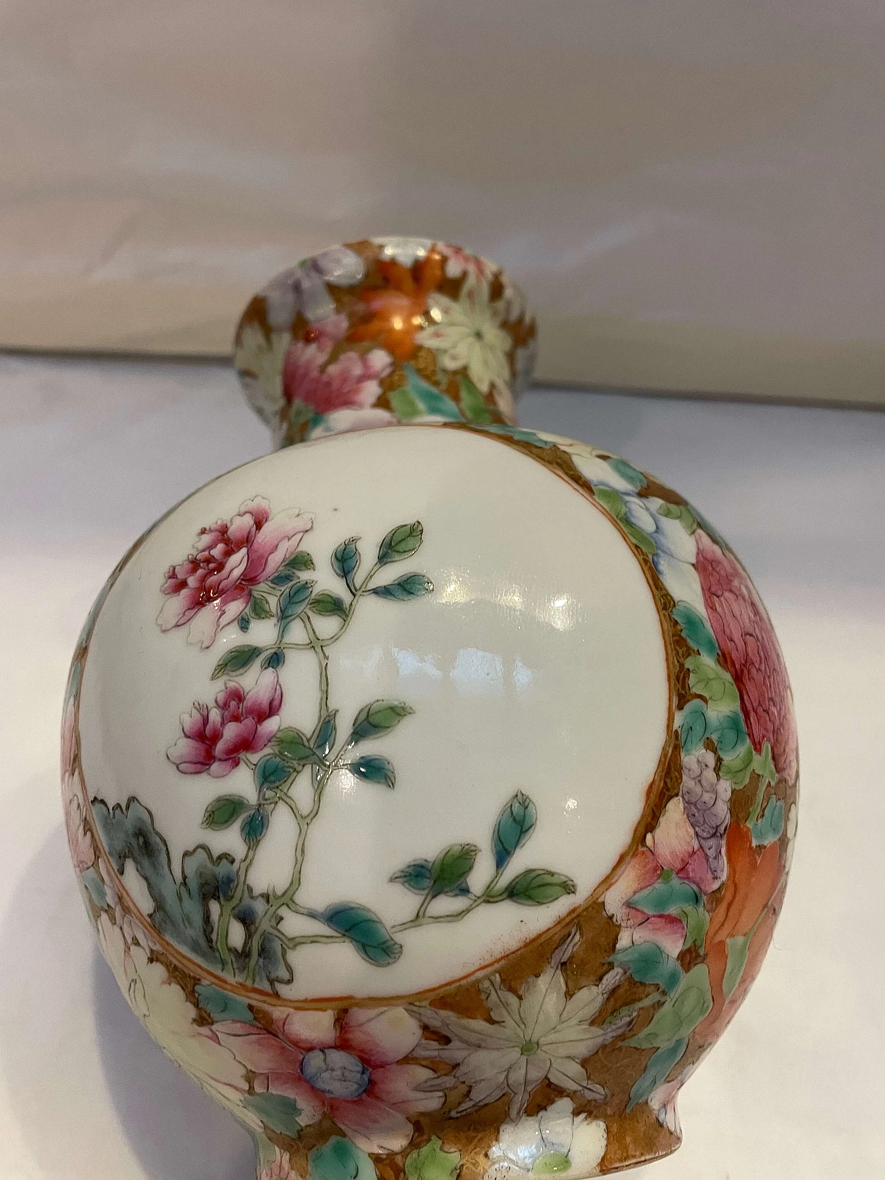 Qianlong glazed ceramic vase, 1770 7