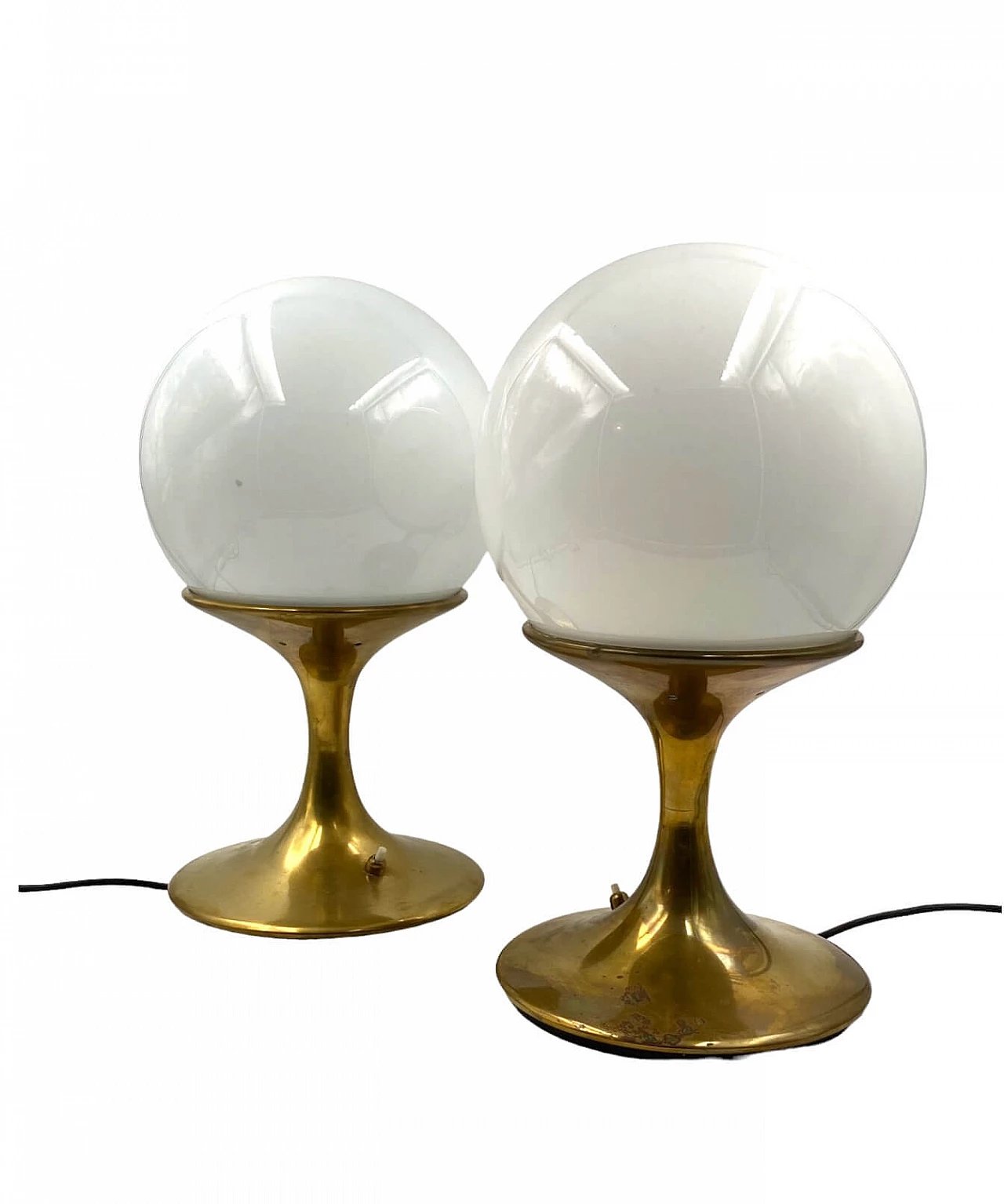 Pair of table lamps attributed to Ingo Maurer for Stilnovo, 1960s 12