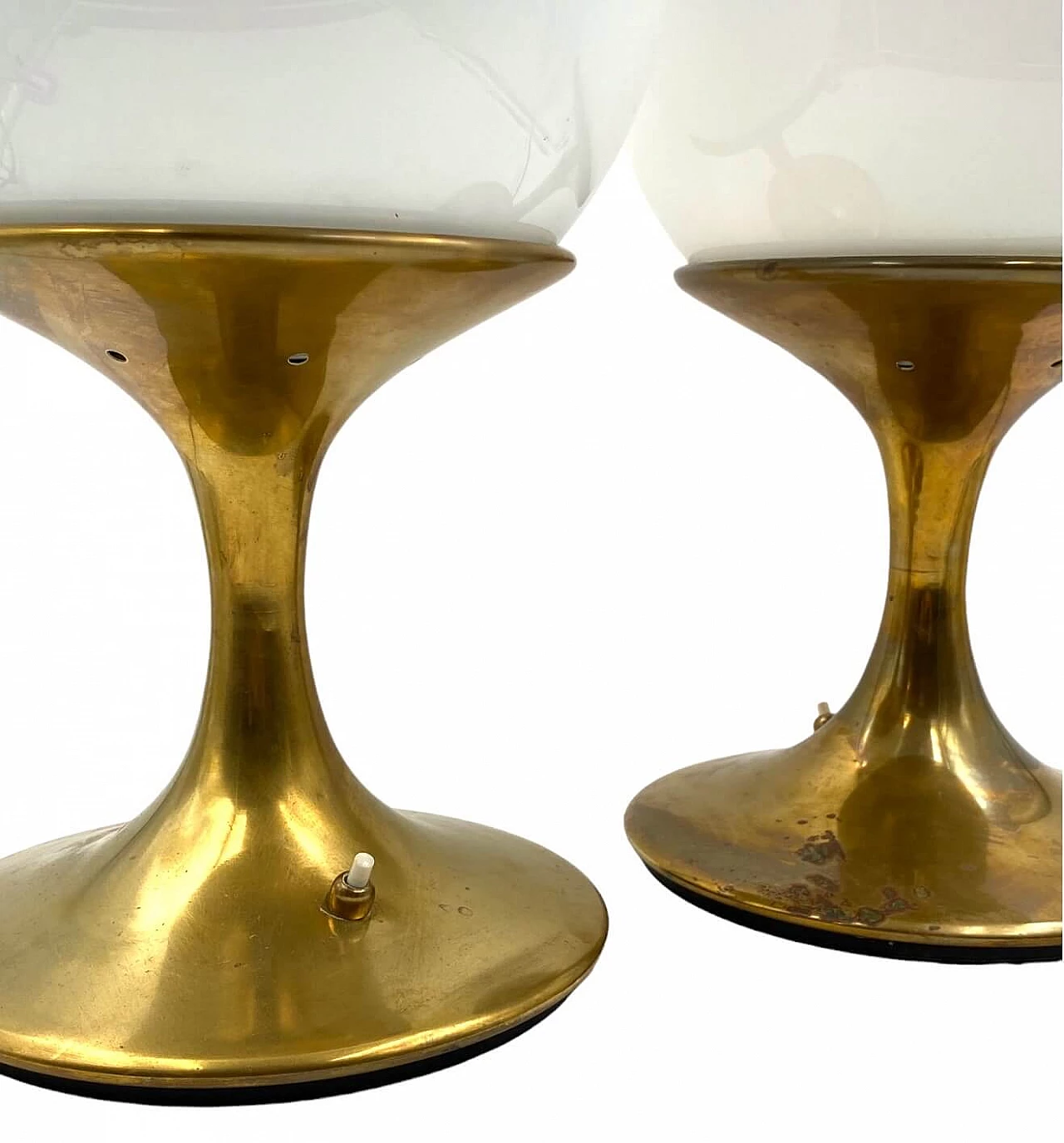 Coppia di lampade da tavolo attribuite a Ingo Maurer per Stilnovo, anni '60 17