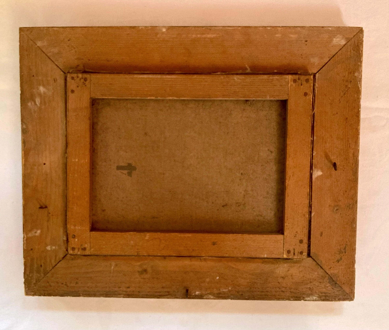 Paesaggio nello stile della Scuola di Barbizon, dipinto a olio, fine '800 9