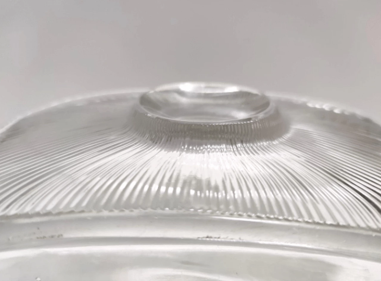 Vaso SUN in vetro pressato di Rudolf Jurnikl per Sklárna, 1969 10