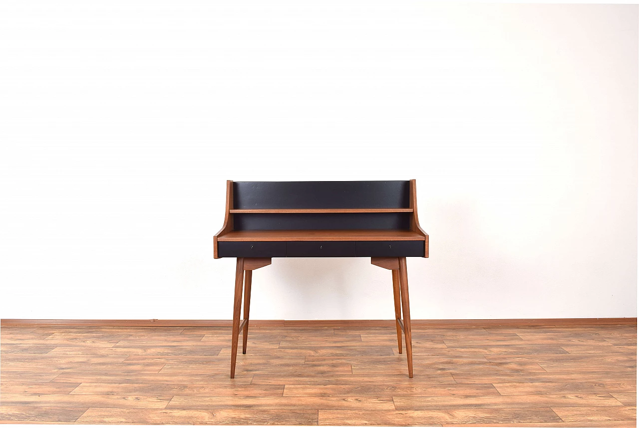 Teak Ola desk by John Texmon, 1950s 3