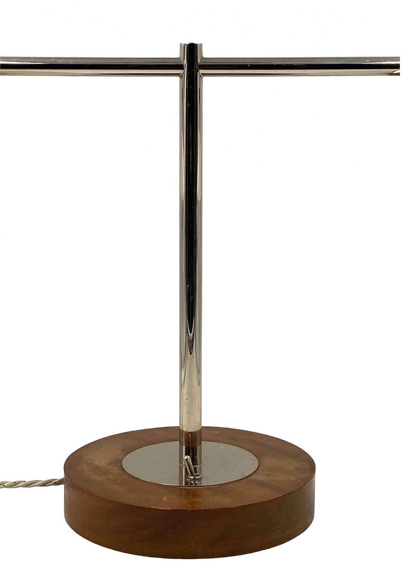 Bauhaus double-arm table lamp in the style of Eileen Gray, 1950s 9