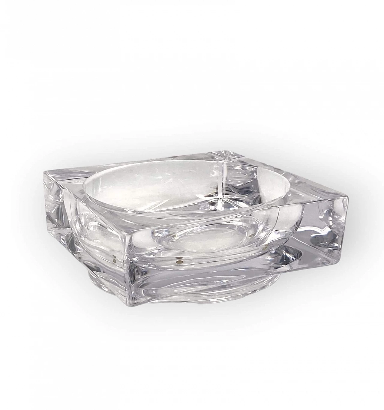 Sevres crystal ashtray, 1970s 1