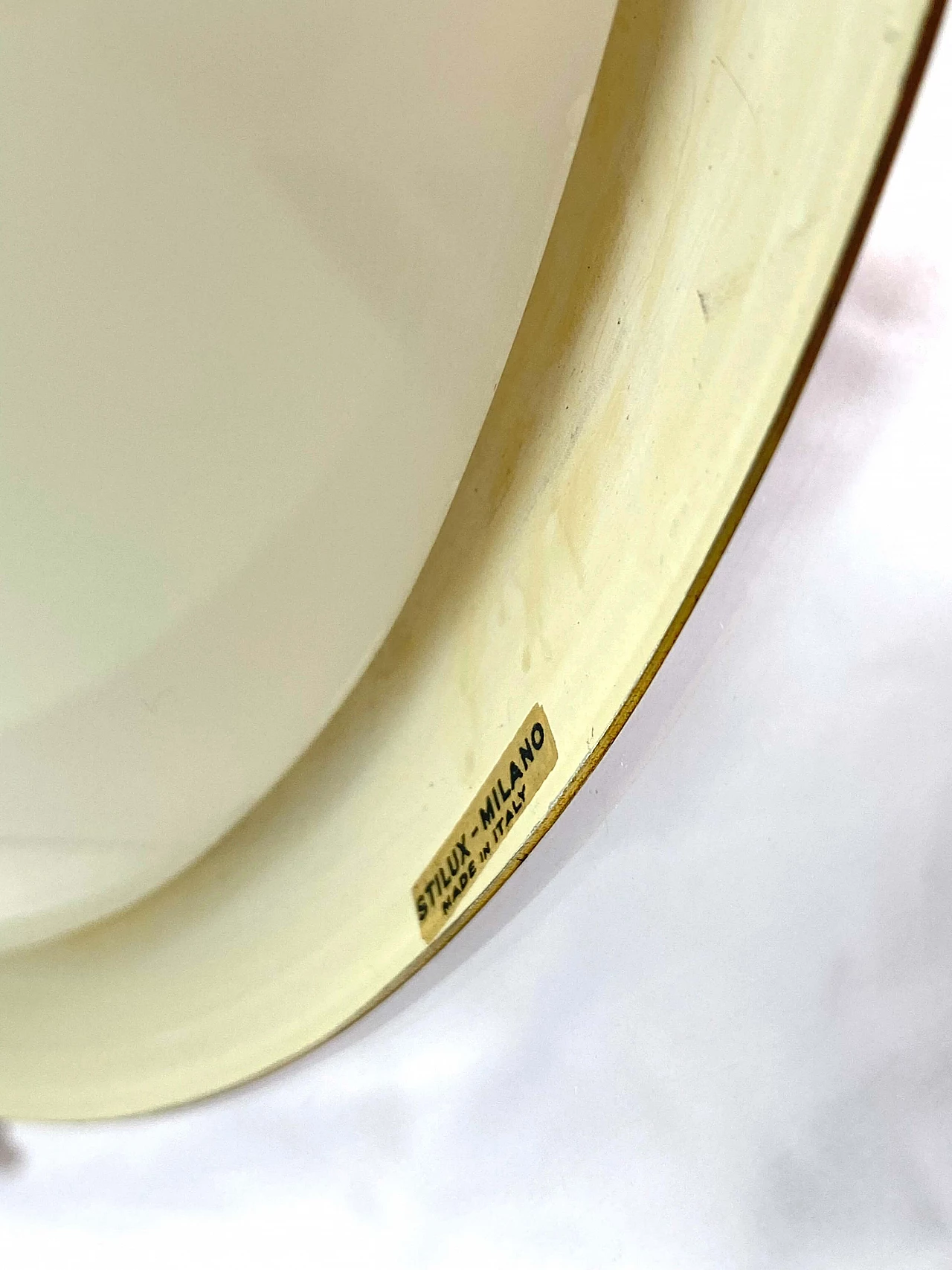 Perspex, brass and marble Orleans table lamp by Stilux, 1955 19