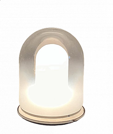 Lampada da tavolo Space Age di Carlo Nason in vetro di Murano, anni '60
