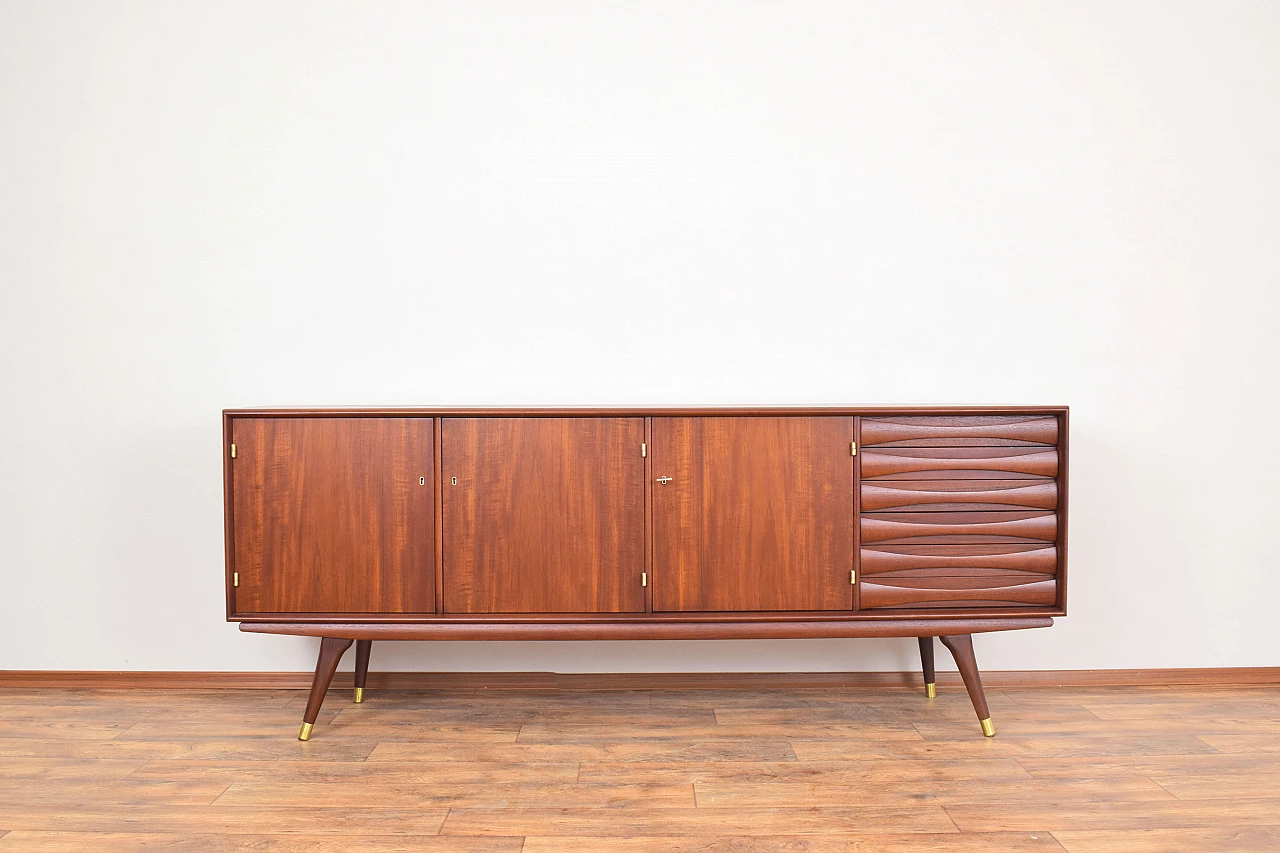 Credenza di Sven Andersen per Sven Andersen Möbelfabrik Stavanger, anni '60 1