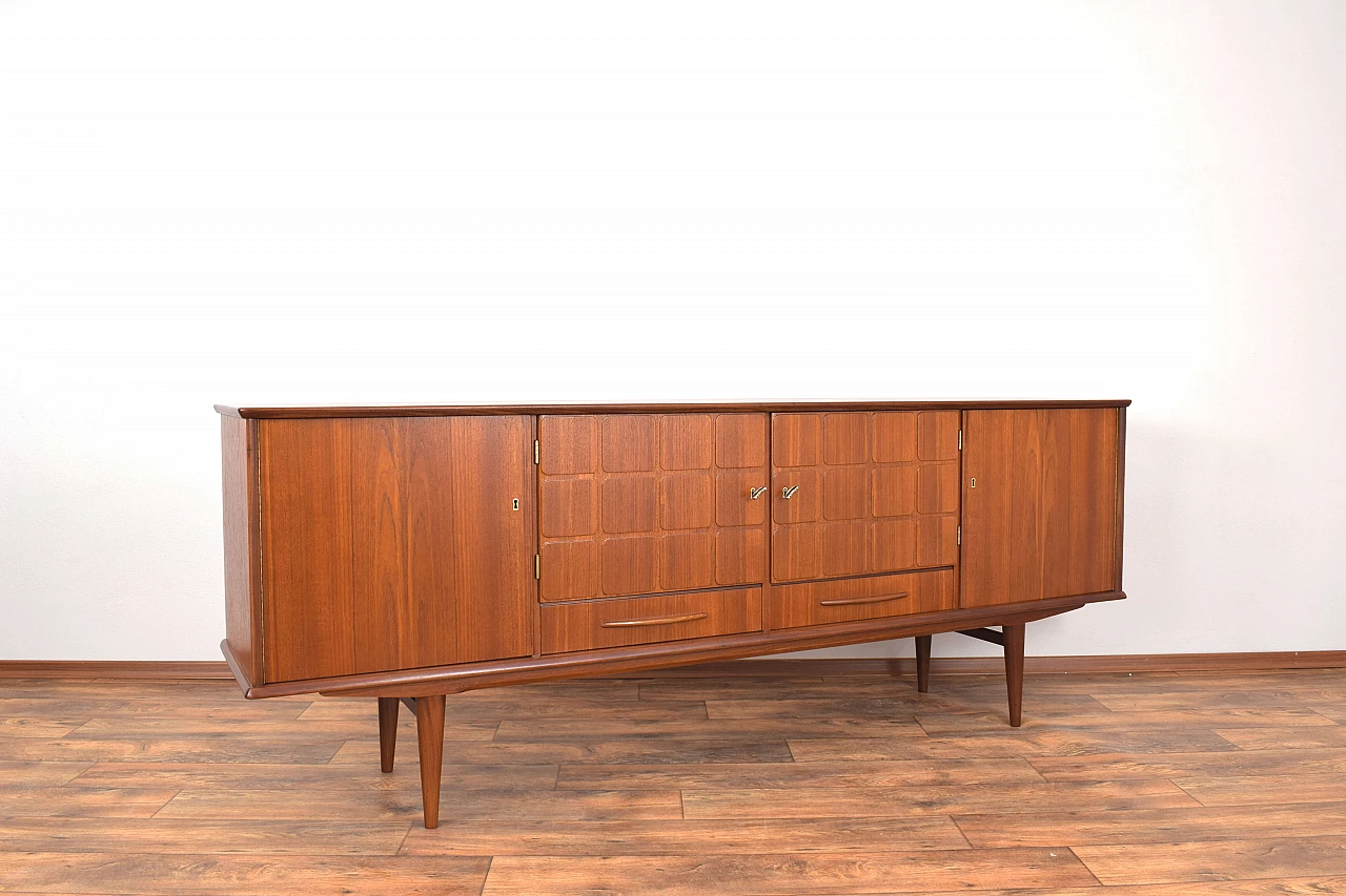 Norwegian teak sideboard in the style of Gustav Bahus, 1960s 3