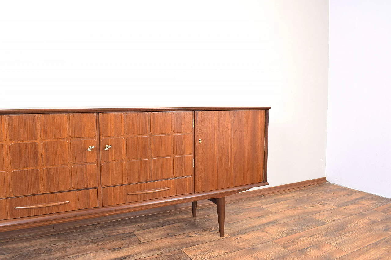 Norwegian teak sideboard in the style of Gustav Bahus, 1960s 11