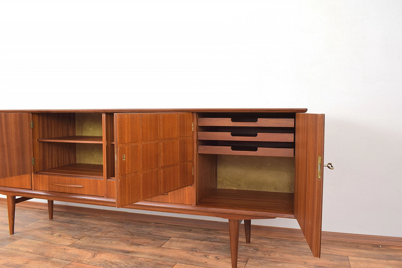 Norwegian teak sideboard in the style of Gustav Bahus, 1960s 13