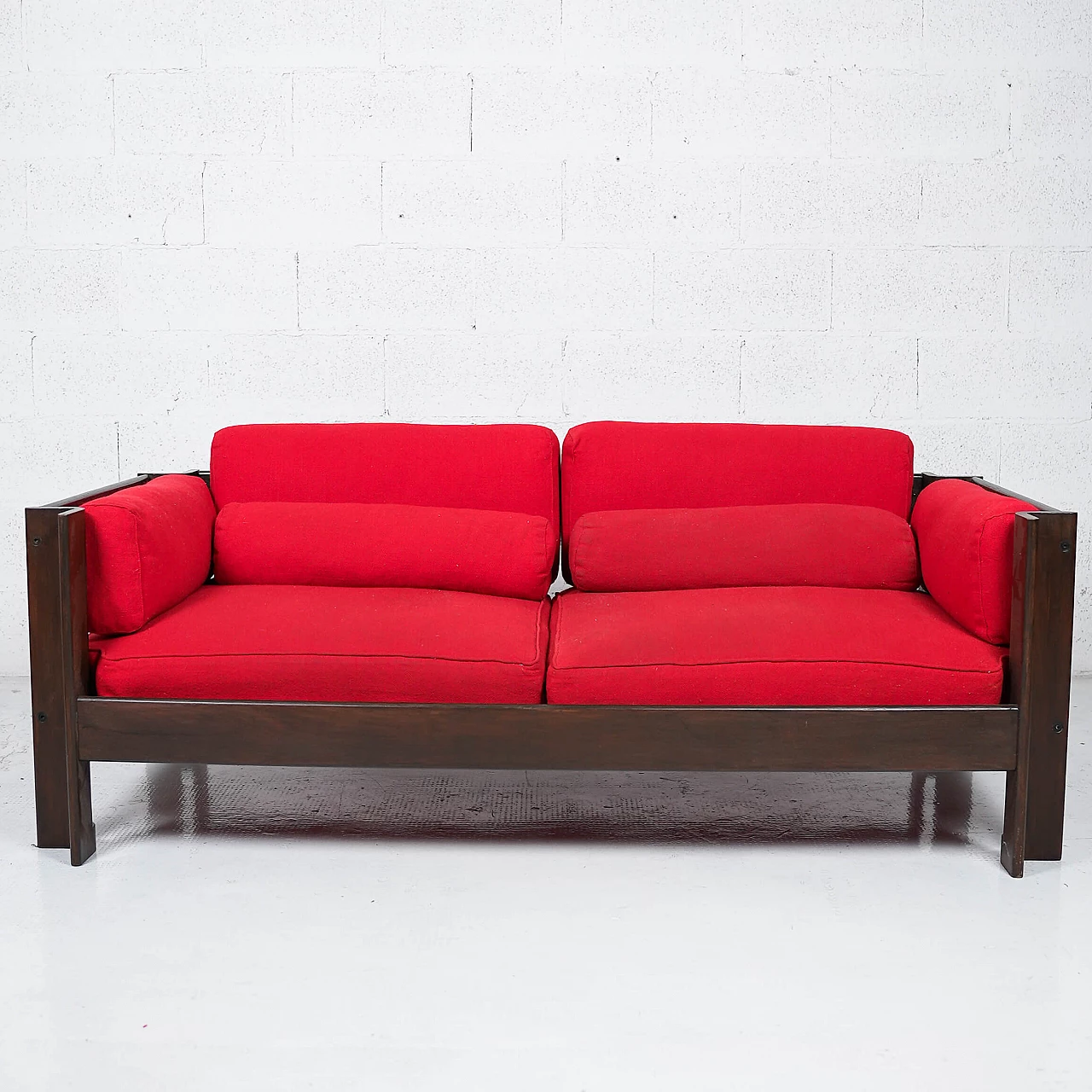 Zelda sofa and pair of armchairs by Sergio Asti for Poltronova, 1970s 11