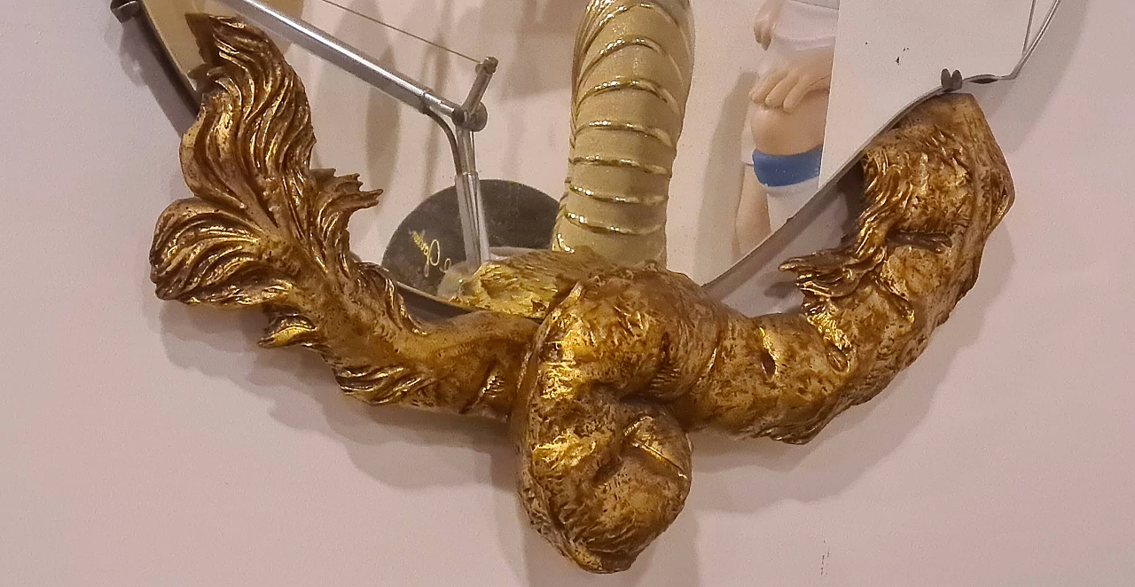 Specchio da parete con drago attribuito a Gabriel Viardot, fine '800 8