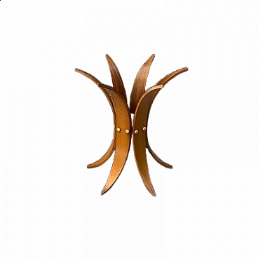 Curved wood support, 1950s