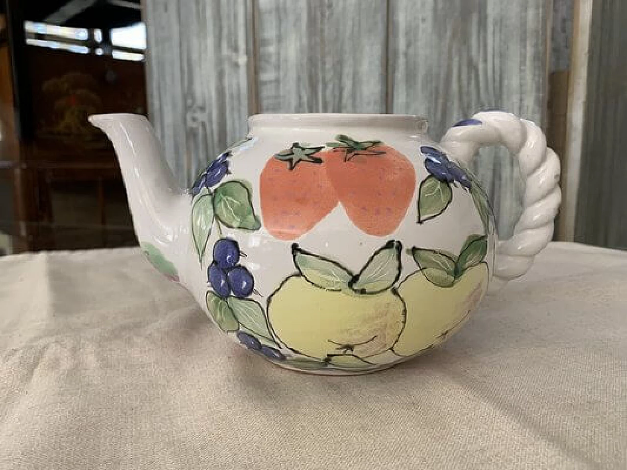 Hungarian coloured ceramic pitcher, 2000s 3