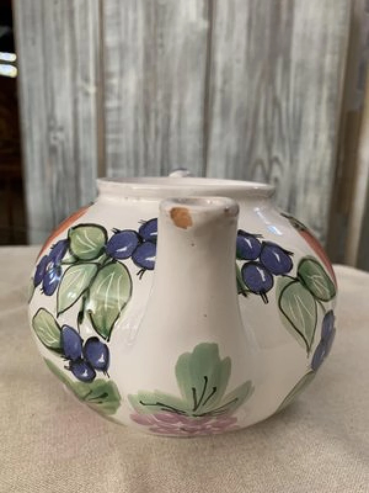 Hungarian coloured ceramic pitcher, 2000s 7