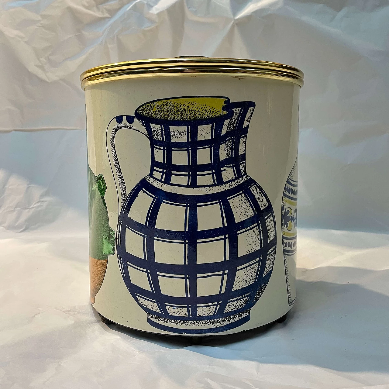 Ice bucket “Orci Romagnoli” by Piero Fornasetti  Milano, 50s 1