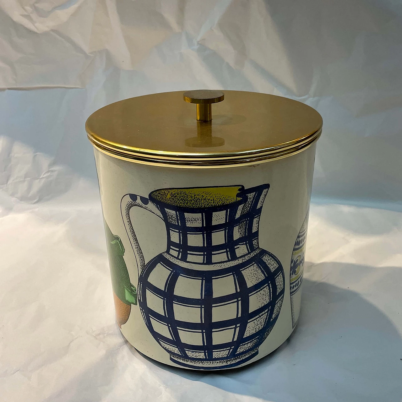 Ice bucket “Orci Romagnoli” by Piero Fornasetti Milano, 50s | intOndo