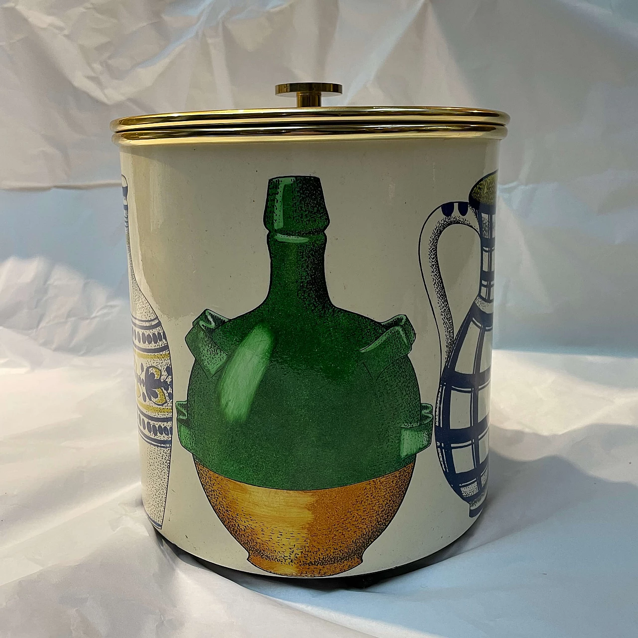 Ice bucket “Orci Romagnoli” by Piero Fornasetti  Milano, 50s 7