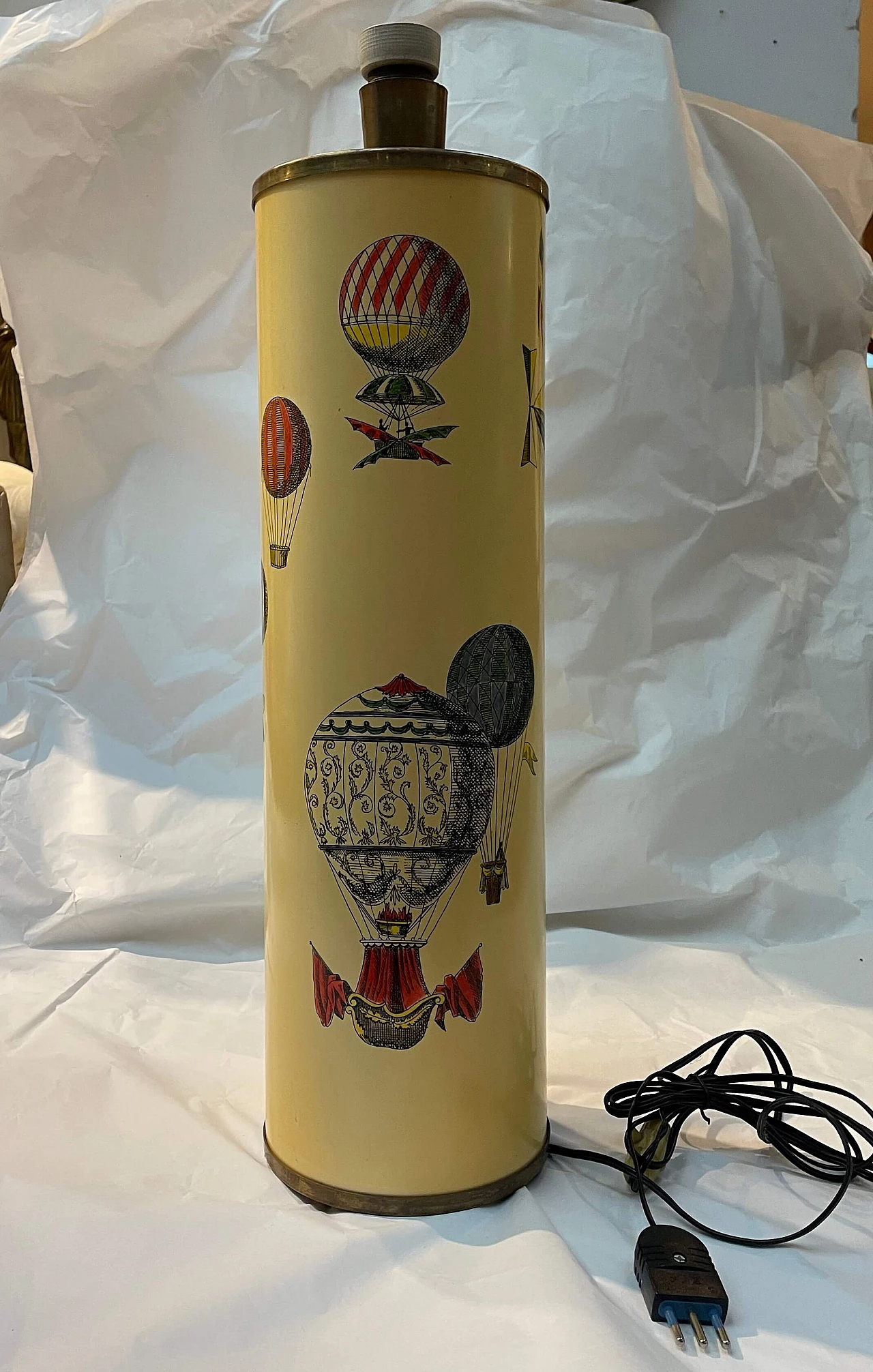 Lampada da tavolo Mongolfiere di Piero Fornasetti, anni '70 2